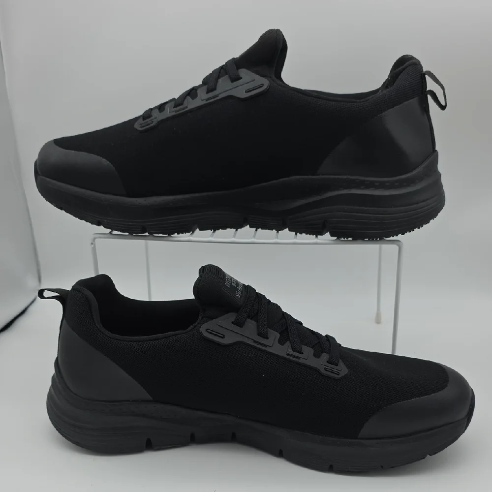 Skechers Work: Squad SR Black Shoes Women's Size 14 ASTM F2892-18